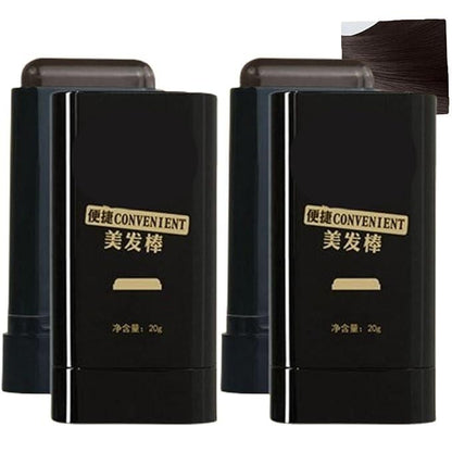 Convenient 2 In 1 Touch-Up Comb Hair Dye - Black