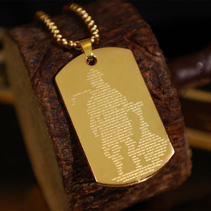 Hanuman Chalisha Pendant with Chain - Assorted Color