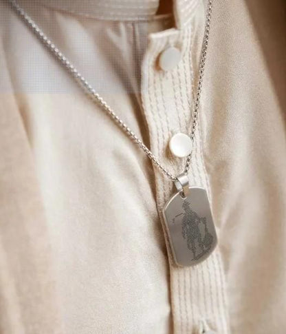 Hanuman Chalisha Pendant with Chain - Assorted Color