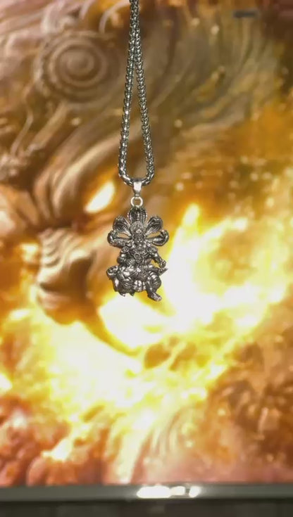 Mahavatar Narsimha Pendant With Chain